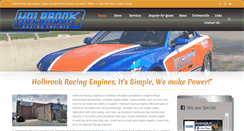 Desktop Screenshot of holbrookracingengines.com