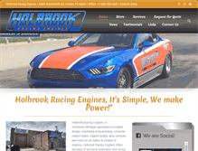 Tablet Screenshot of holbrookracingengines.com